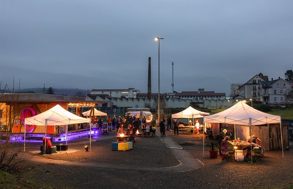 Winterzauber auf dem FABRIC-Gelände