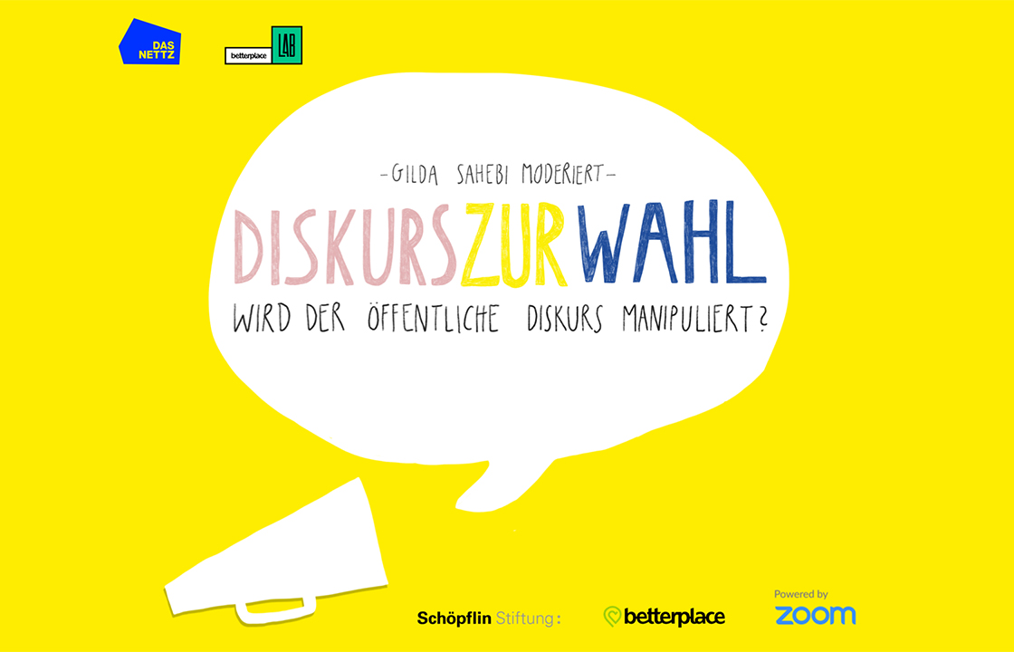 Grafik des Podcasts "Diskurs zur Wahl" von Das NETTZ