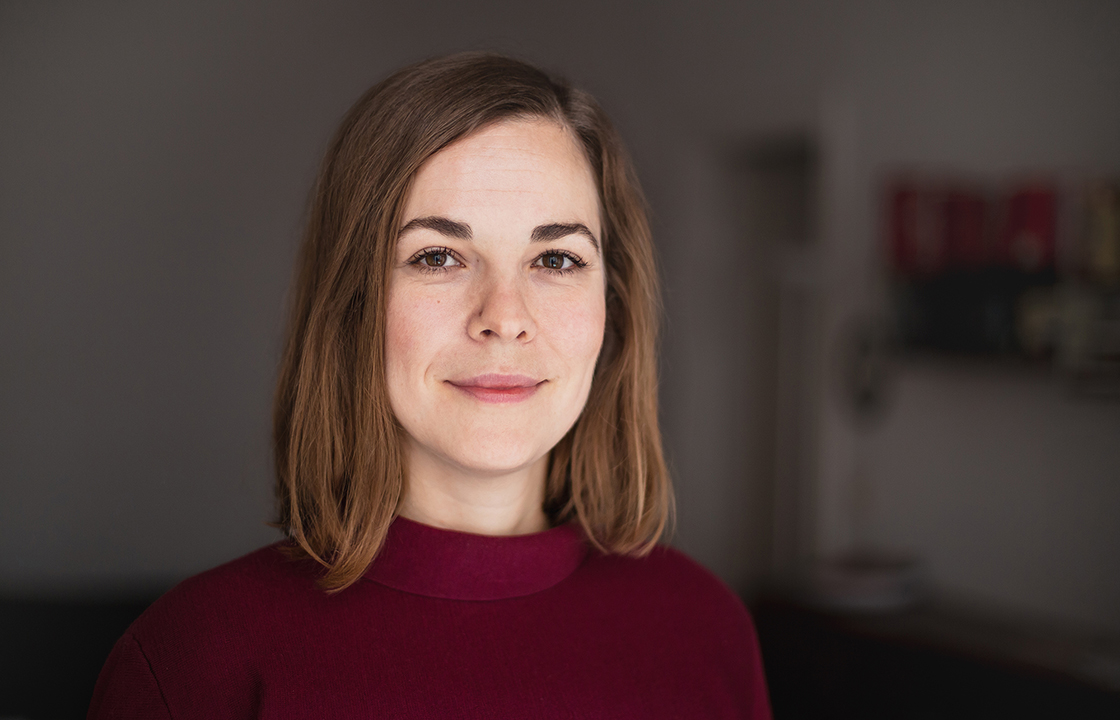 Porträtfoto von Laura-Kristine Krause, Foto von Carolin Weinkopf