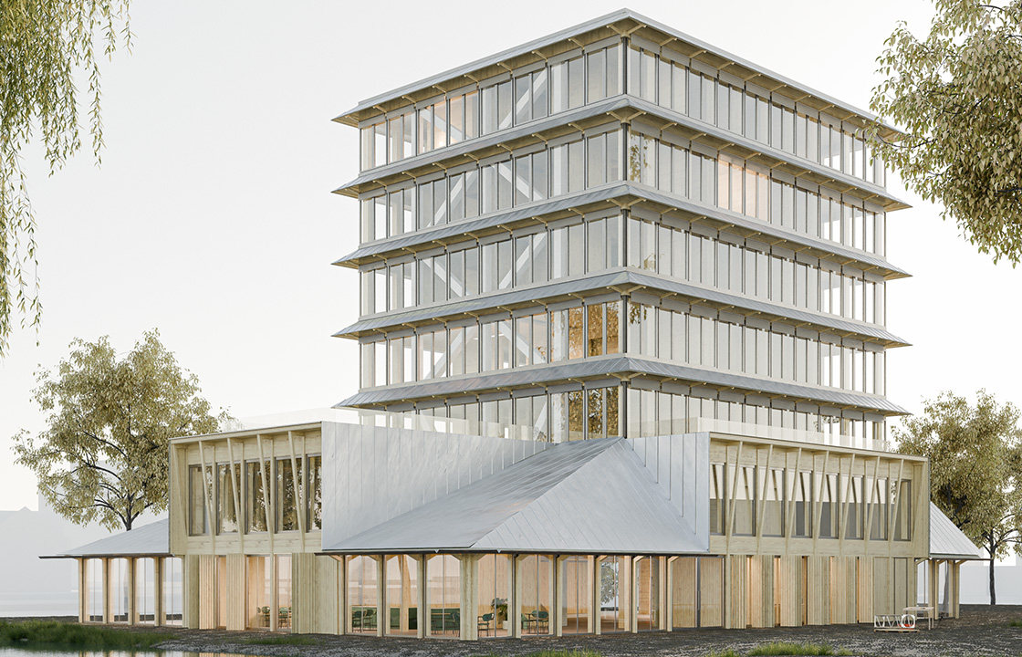 Konzept des neuen Haus für alle auf dem Schöpflin Campus der Schöpflin Stiftung